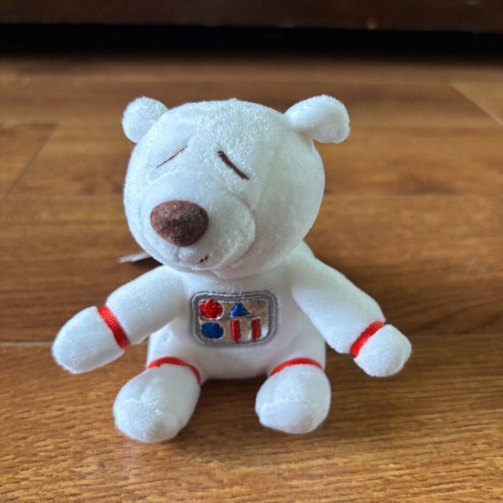 Polar Bear astronaut key chain bag charm